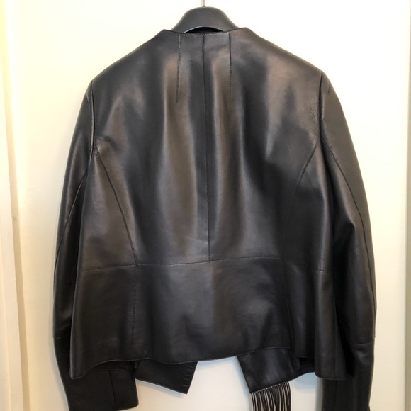 Akris Nappa Lambskin Leather Jacket - Picture 3 of 8